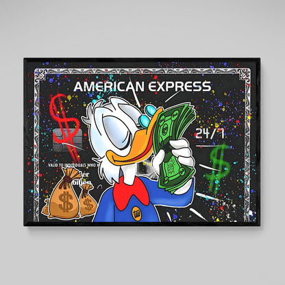 American Success Canvas - The Trendy Art
