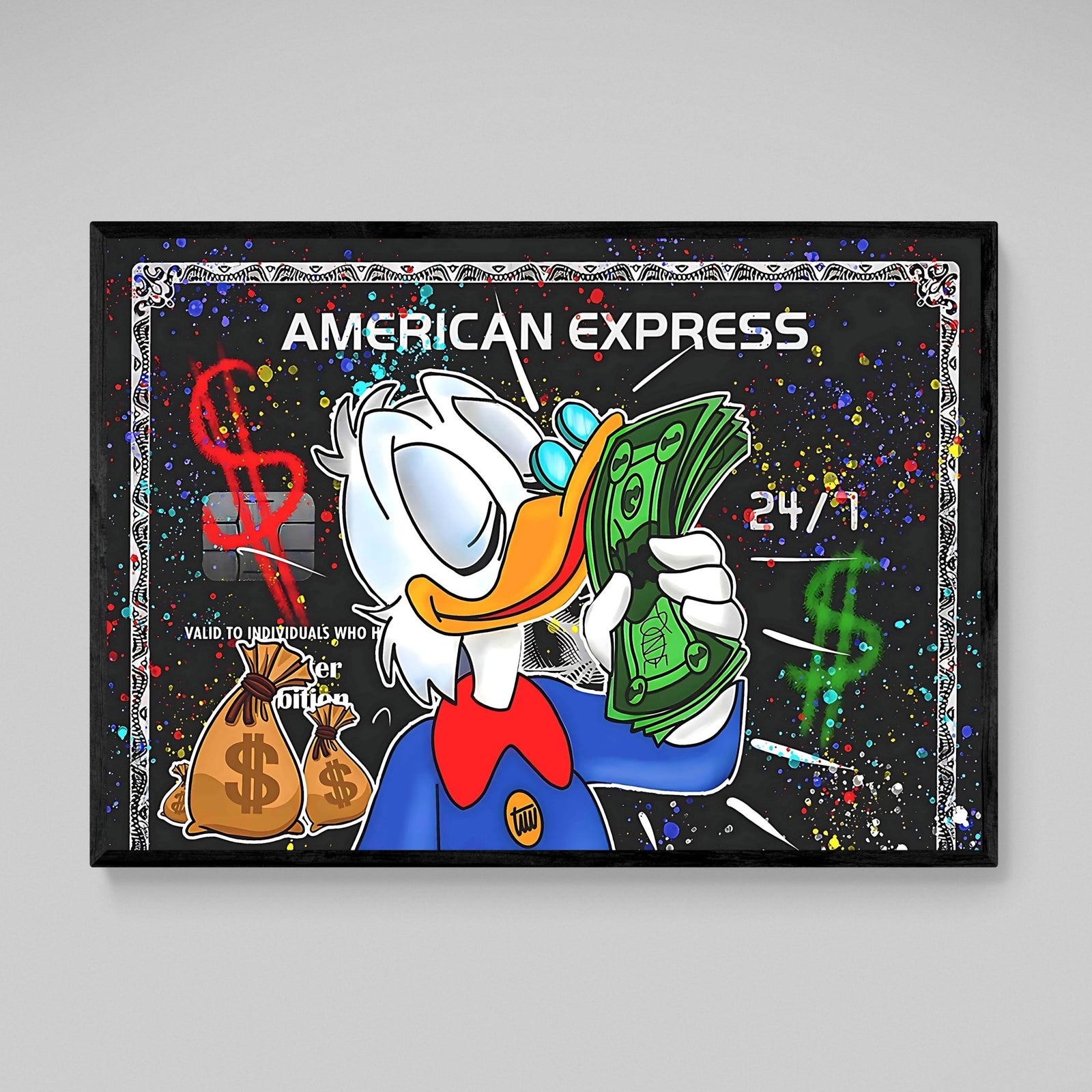 American Success Canvas - The Trendy Art