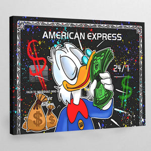 American Success Canvas - The Trendy Art