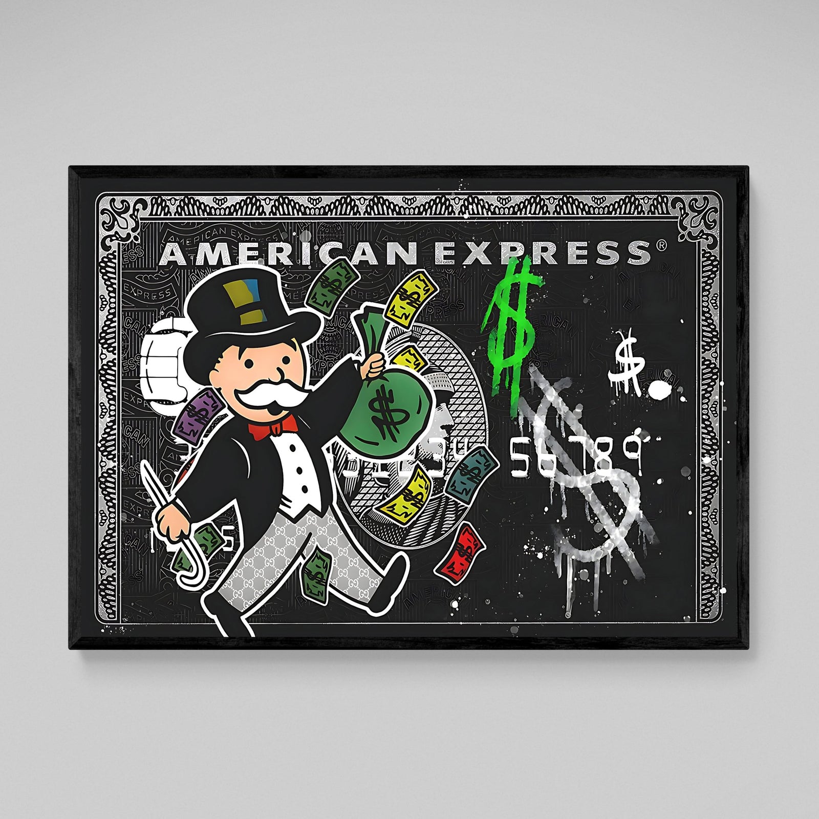 American Success Canvas Wall Art - The Trendy Art