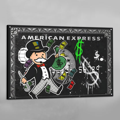 American Success Canvas Wall Art - The Trendy Art