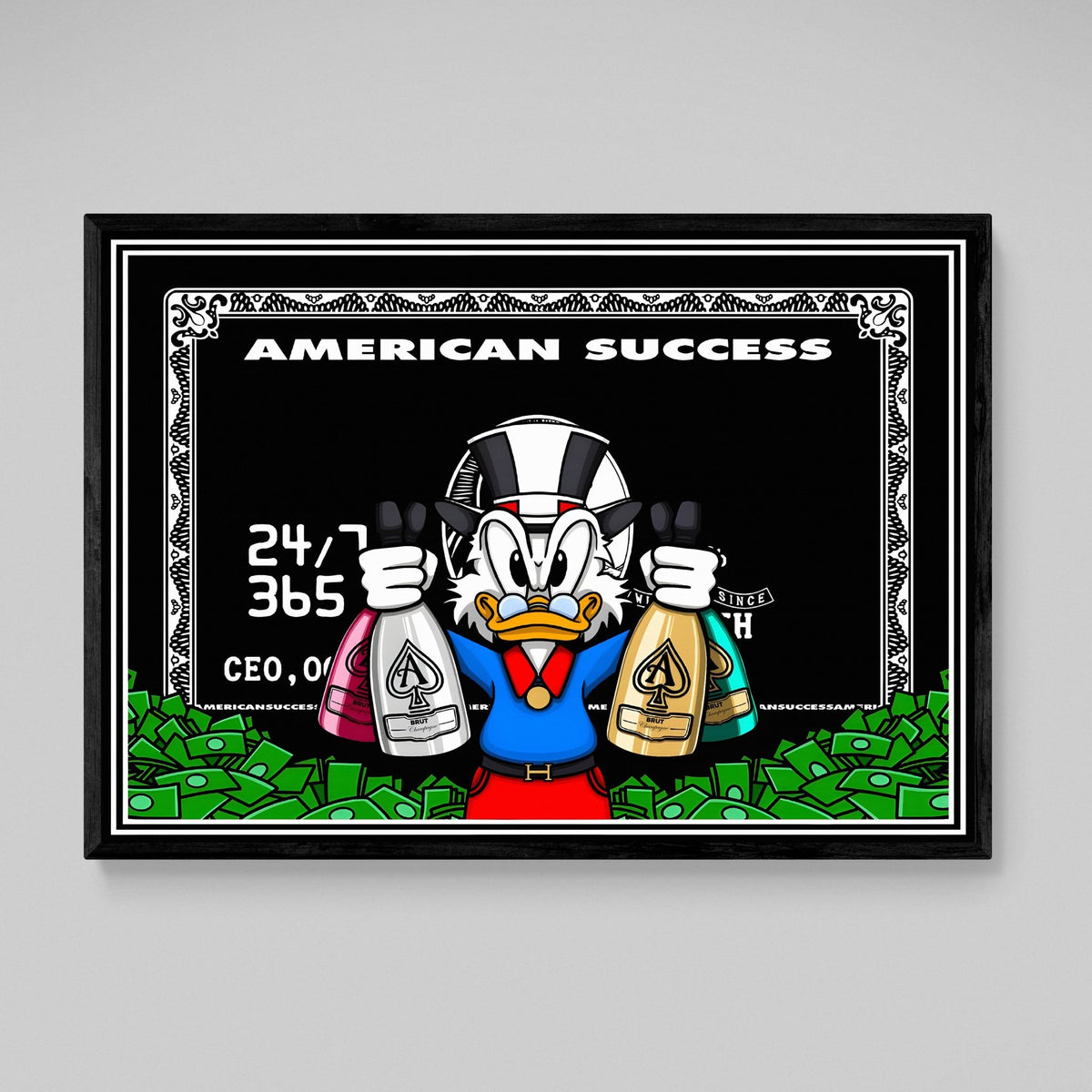 American Success Wall Art - The Trendy Art