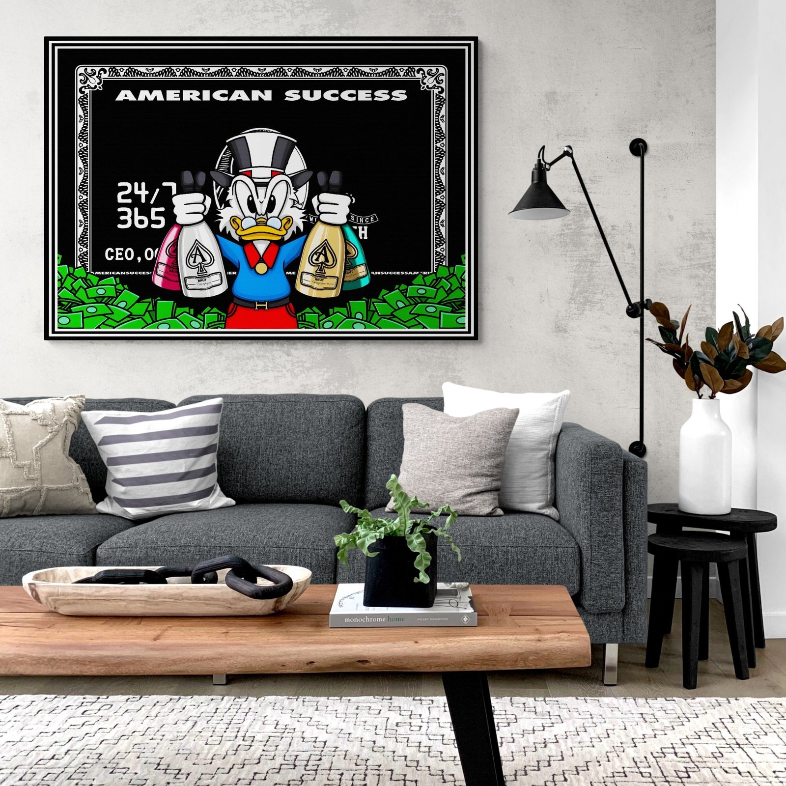 American Success Wall Art - The Trendy Art