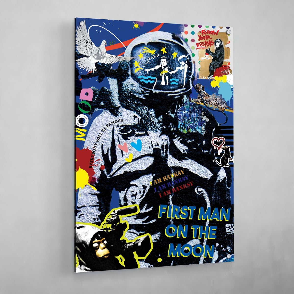 Astronaut Wall Art - The Trendy Art