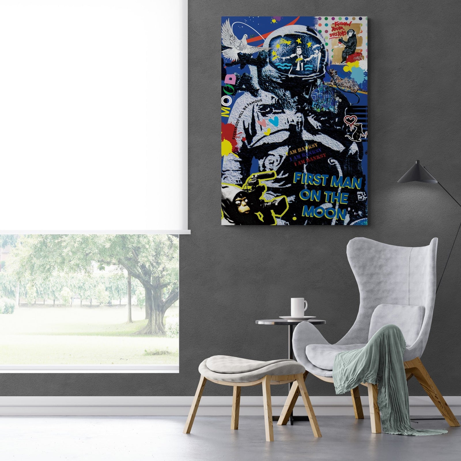 Astronaut Wall Art - The Trendy Art