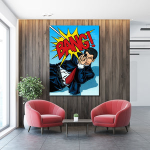 Bang Pop Art Canvas - The Trendy Art