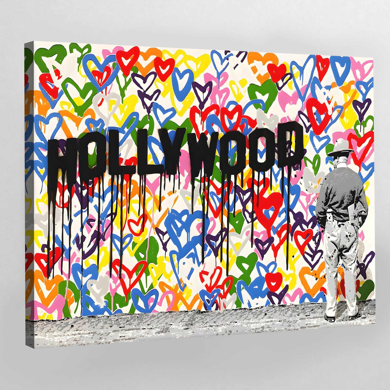 Banksy Graffitis Wall Art - The Trendy Art