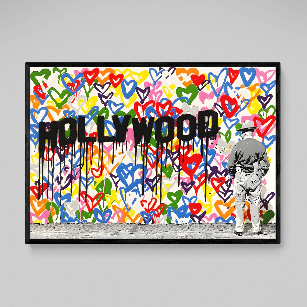 Banksy Graffitis Wall Art - The Trendy Art
