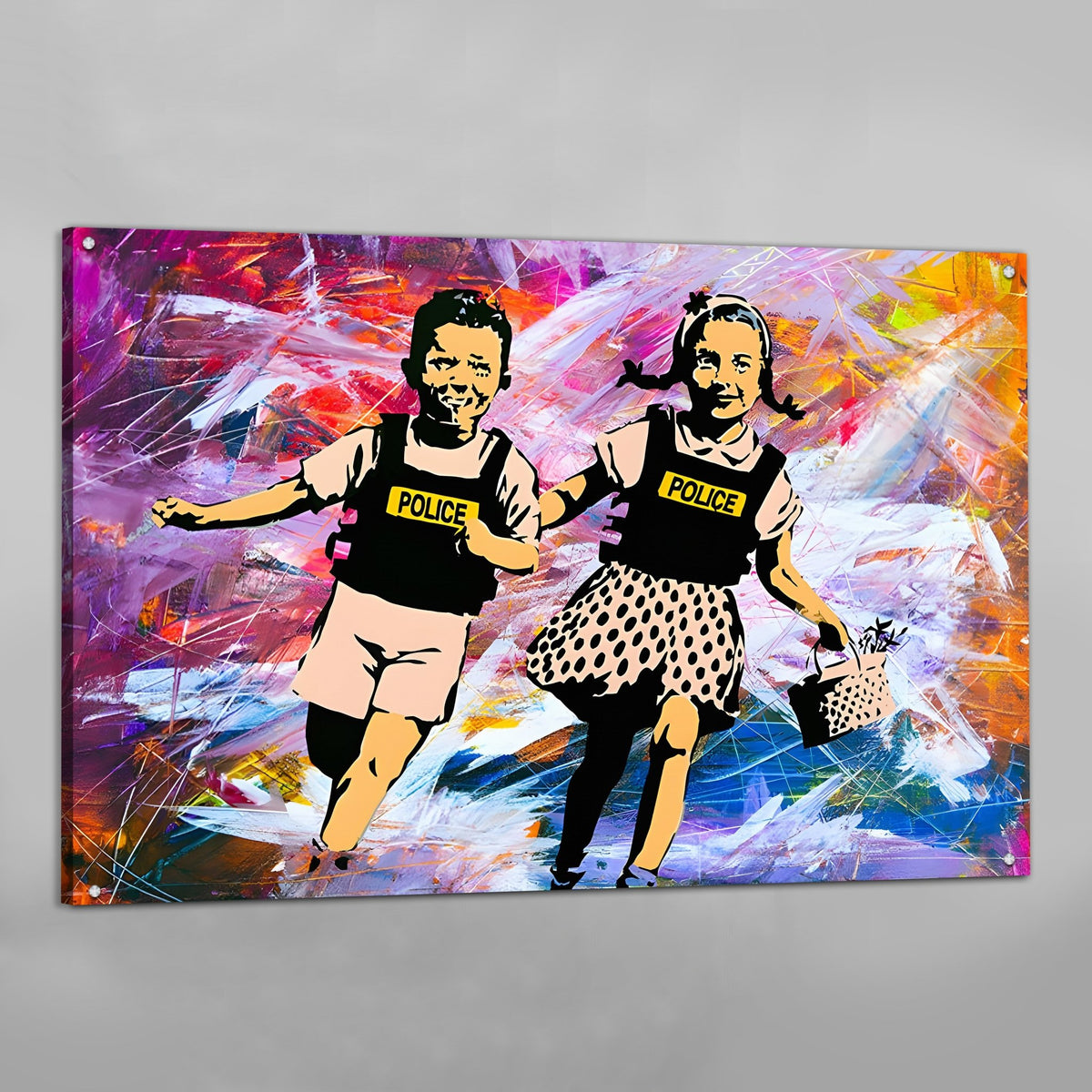 Banksy Jack And Jill - The Trendy Art