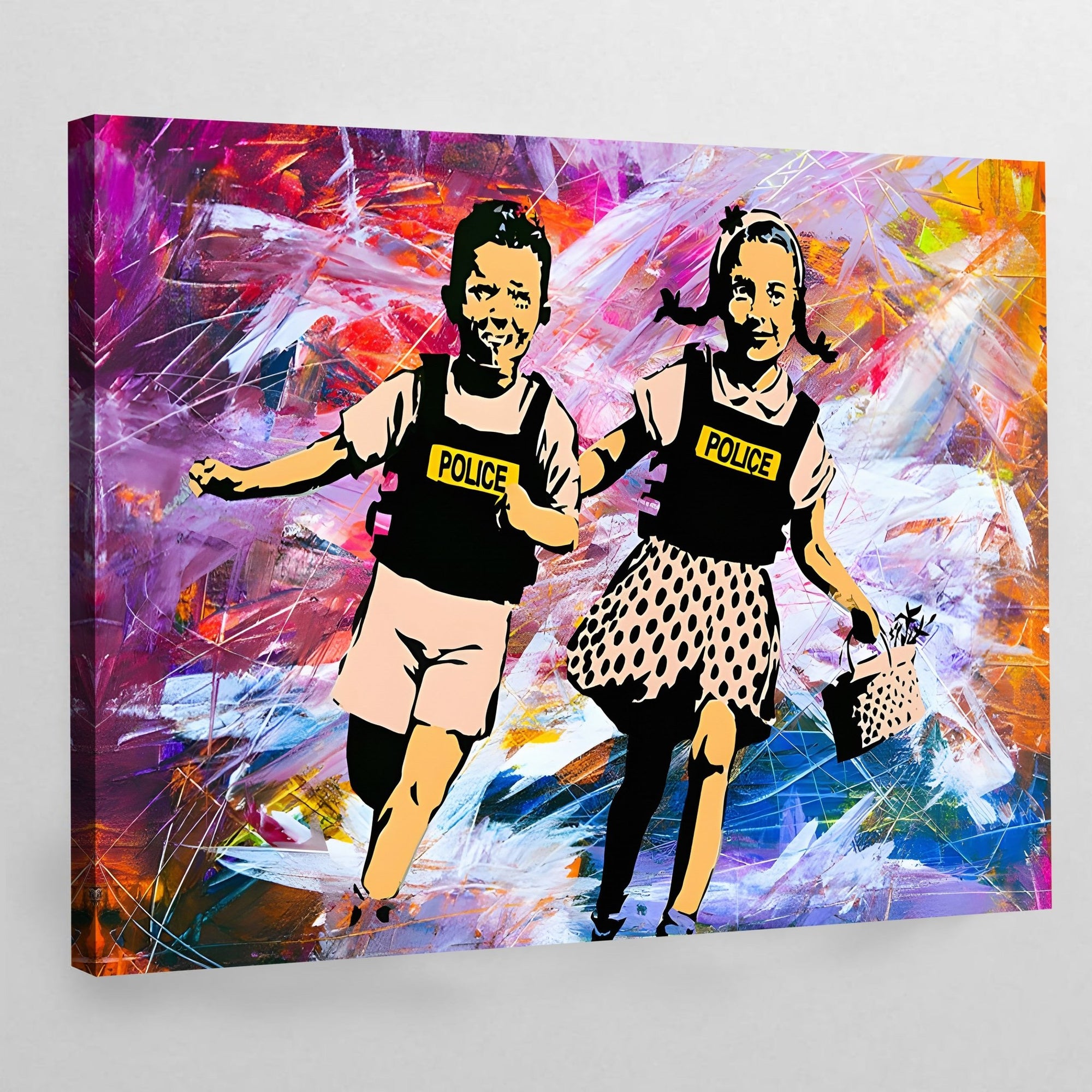 Banksy Jack And Jill - The Trendy Art