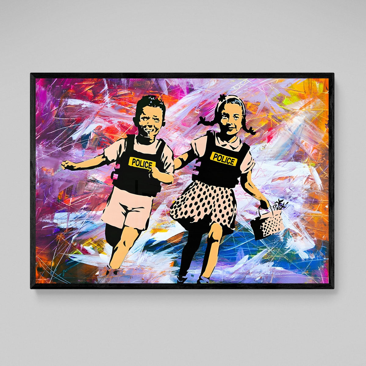 Banksy Jack And Jill - The Trendy Art