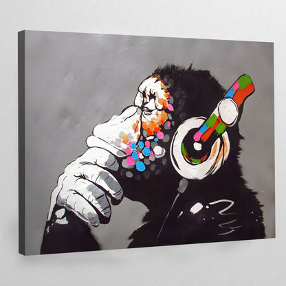 Banksy Monkey - The Trendy Art