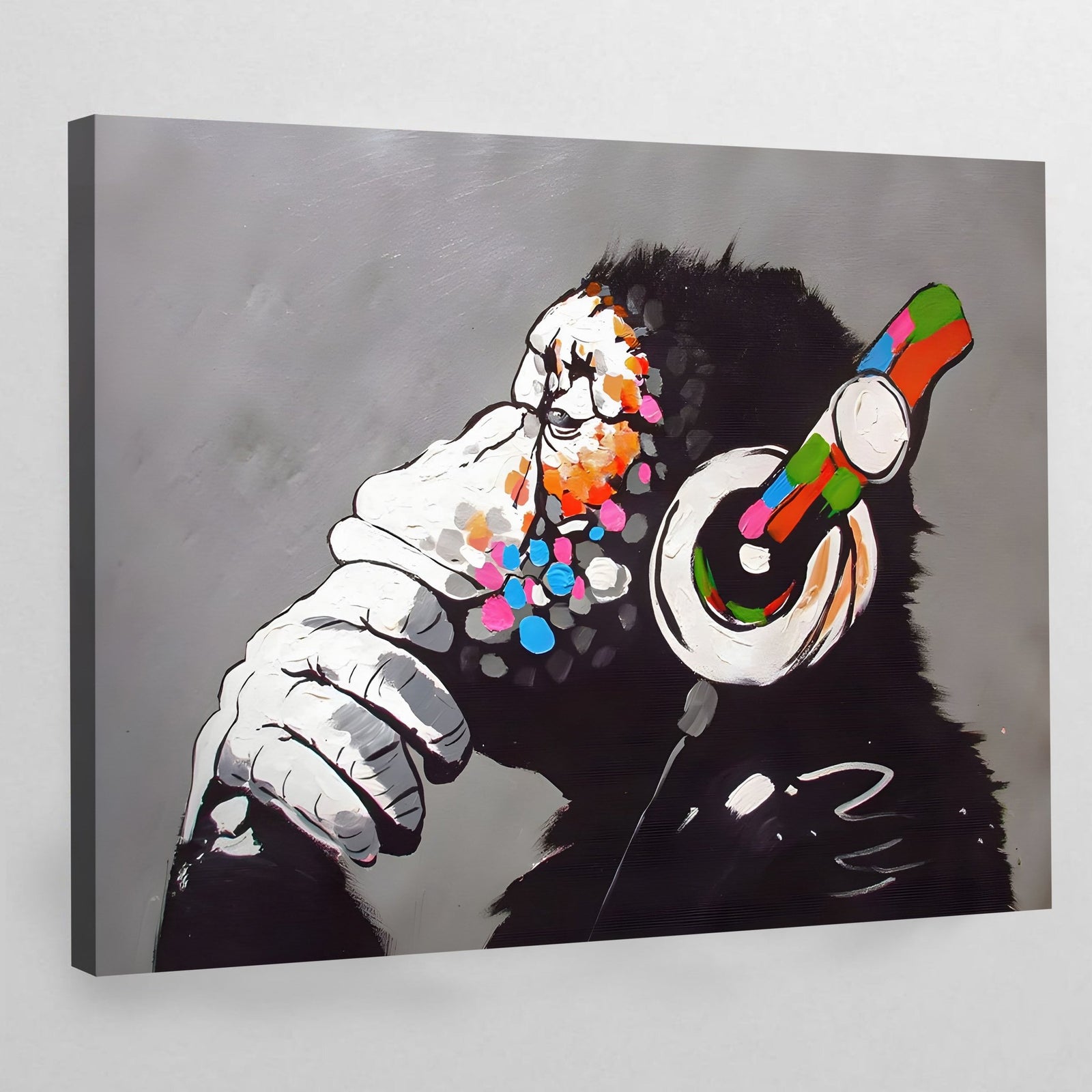Banksy Monkey - The Trendy Art