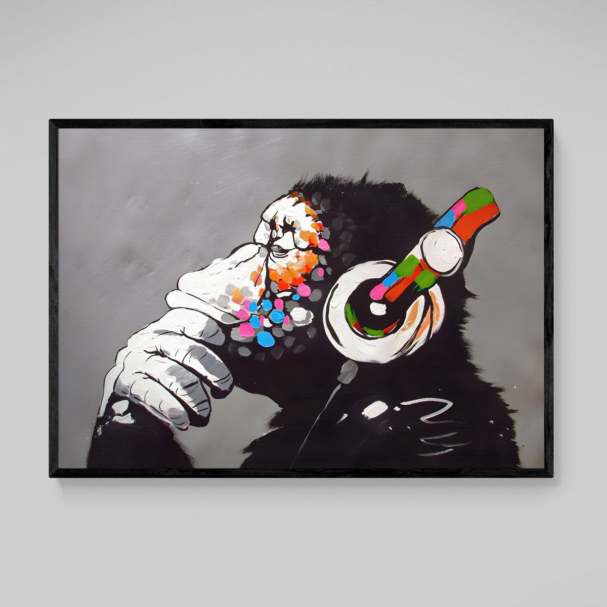 Banksy Monkey - The Trendy Art