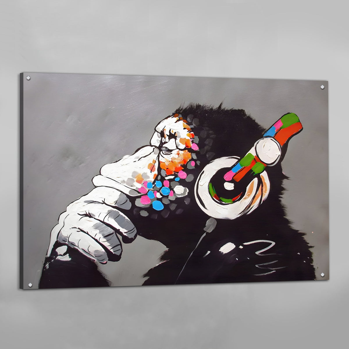 Banksy Monkey - The Trendy Art