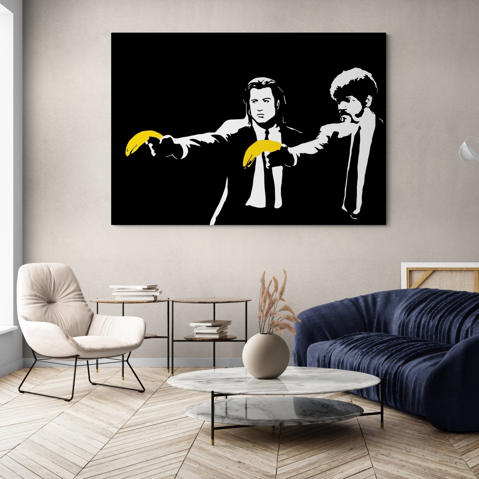 Banksy Pulp Fiction - The Trendy Art