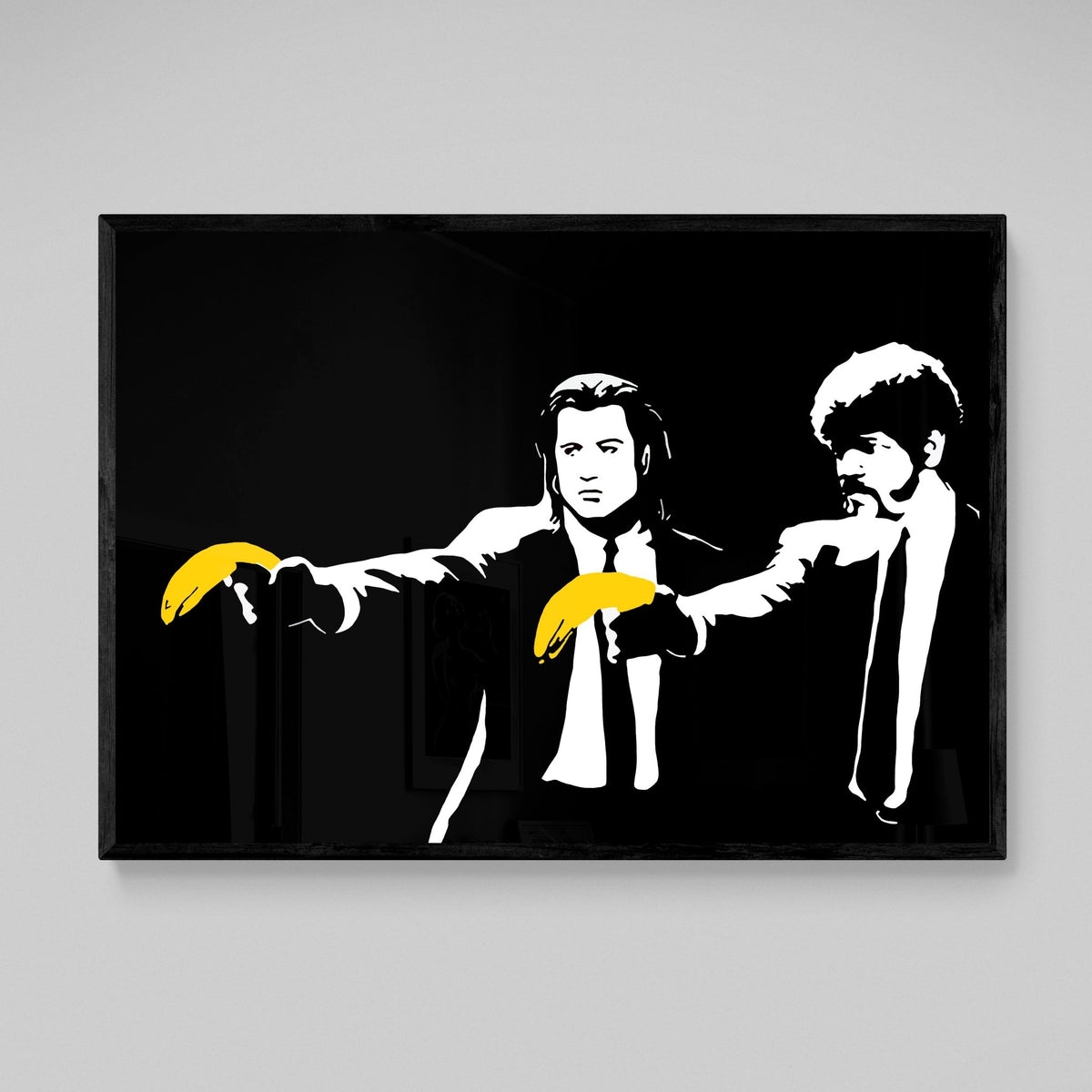 Banksy Pulp Fiction - The Trendy Art