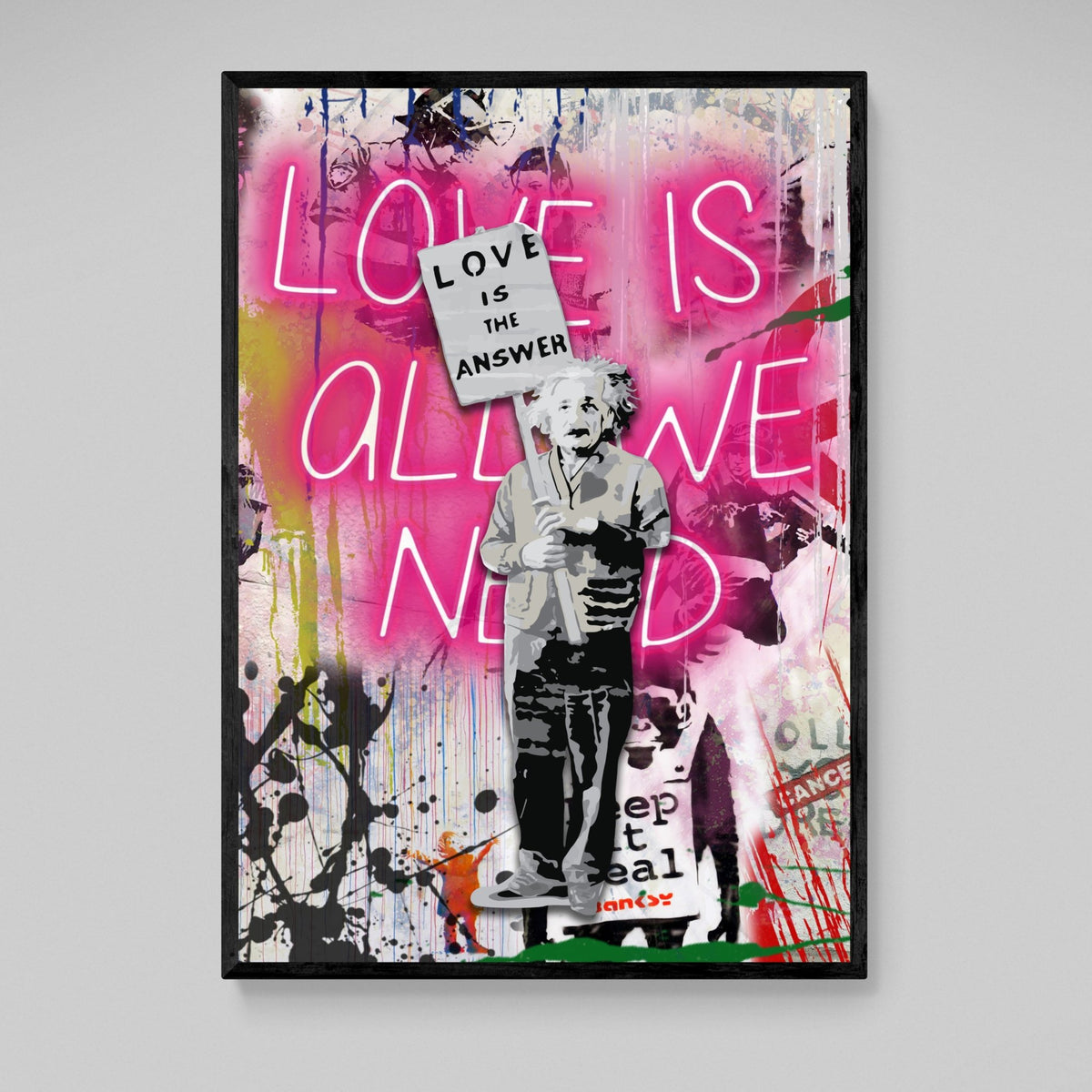 Banksy Street Art Wall Art - The Trendy Art