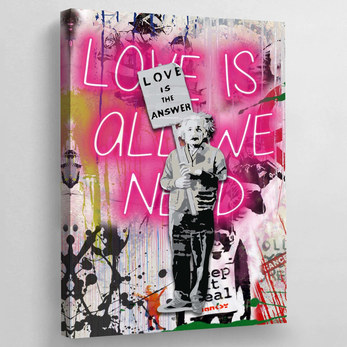 Banksy Street Art Wall Art - The Trendy Art