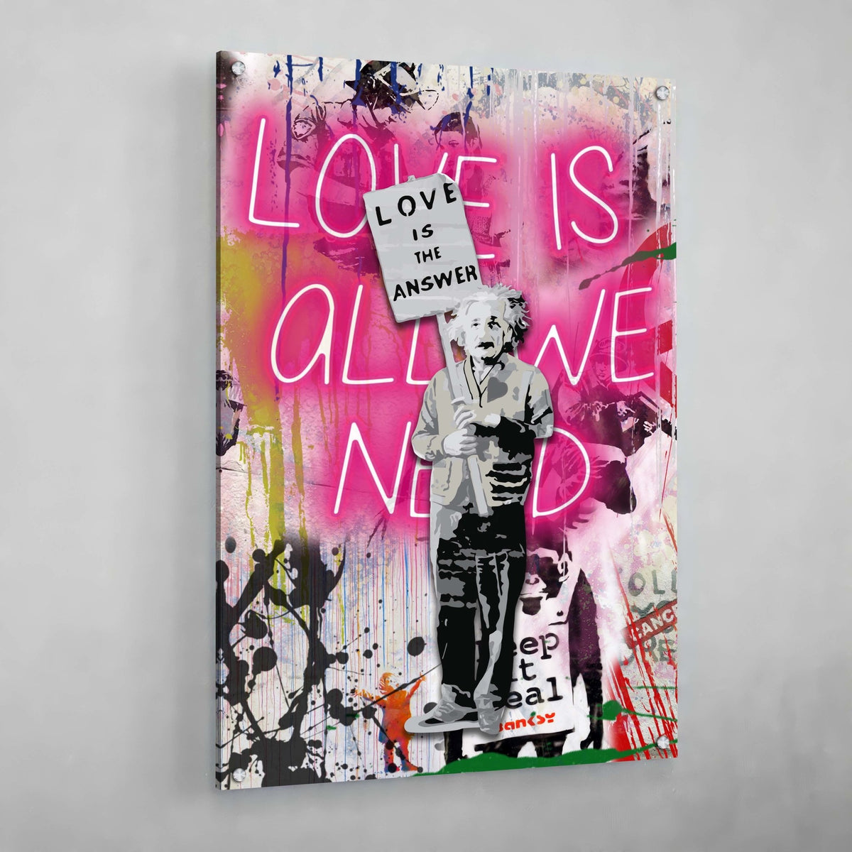 Banksy Street Art Wall Art - The Trendy Art