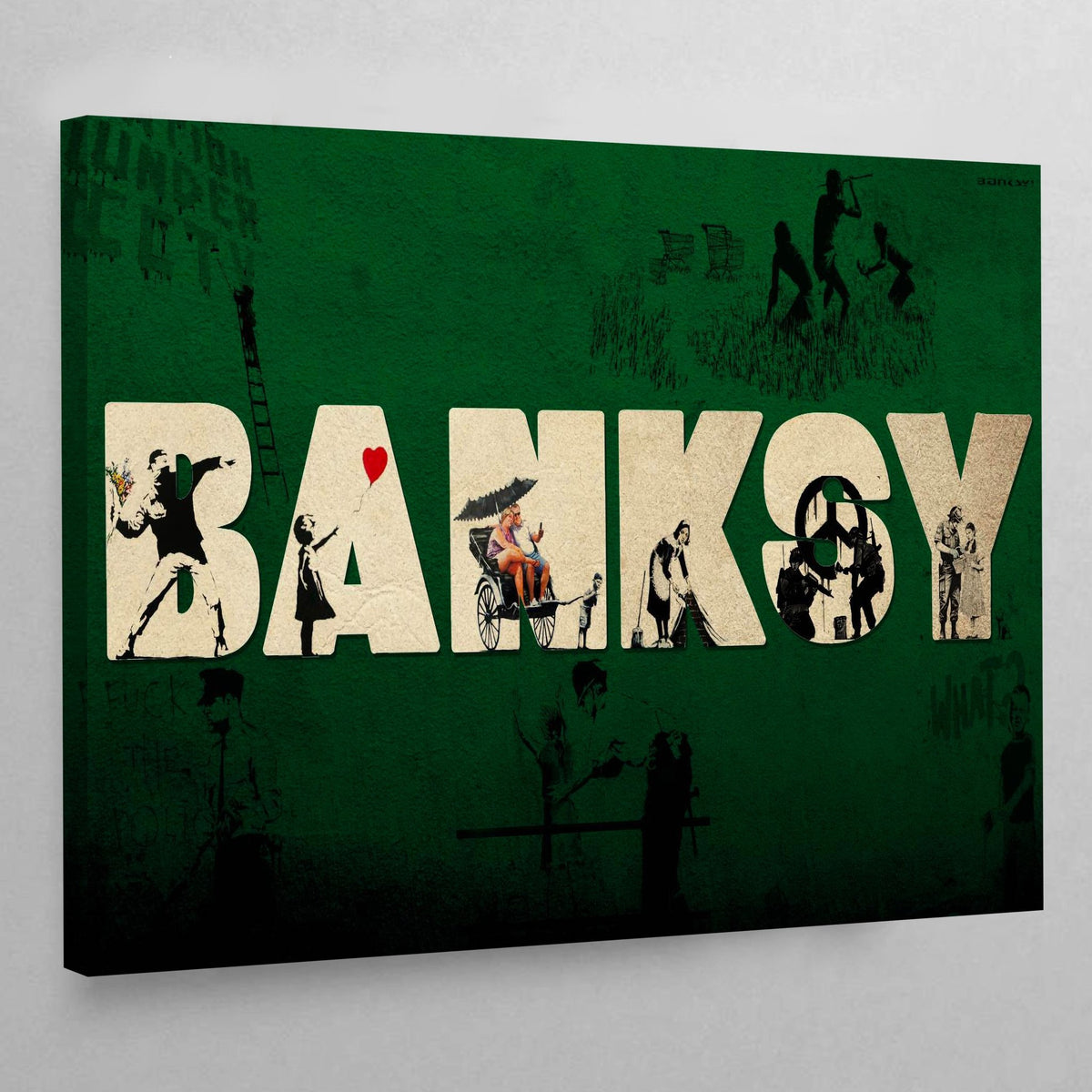 Banksy Wall Art - The Trendy Art