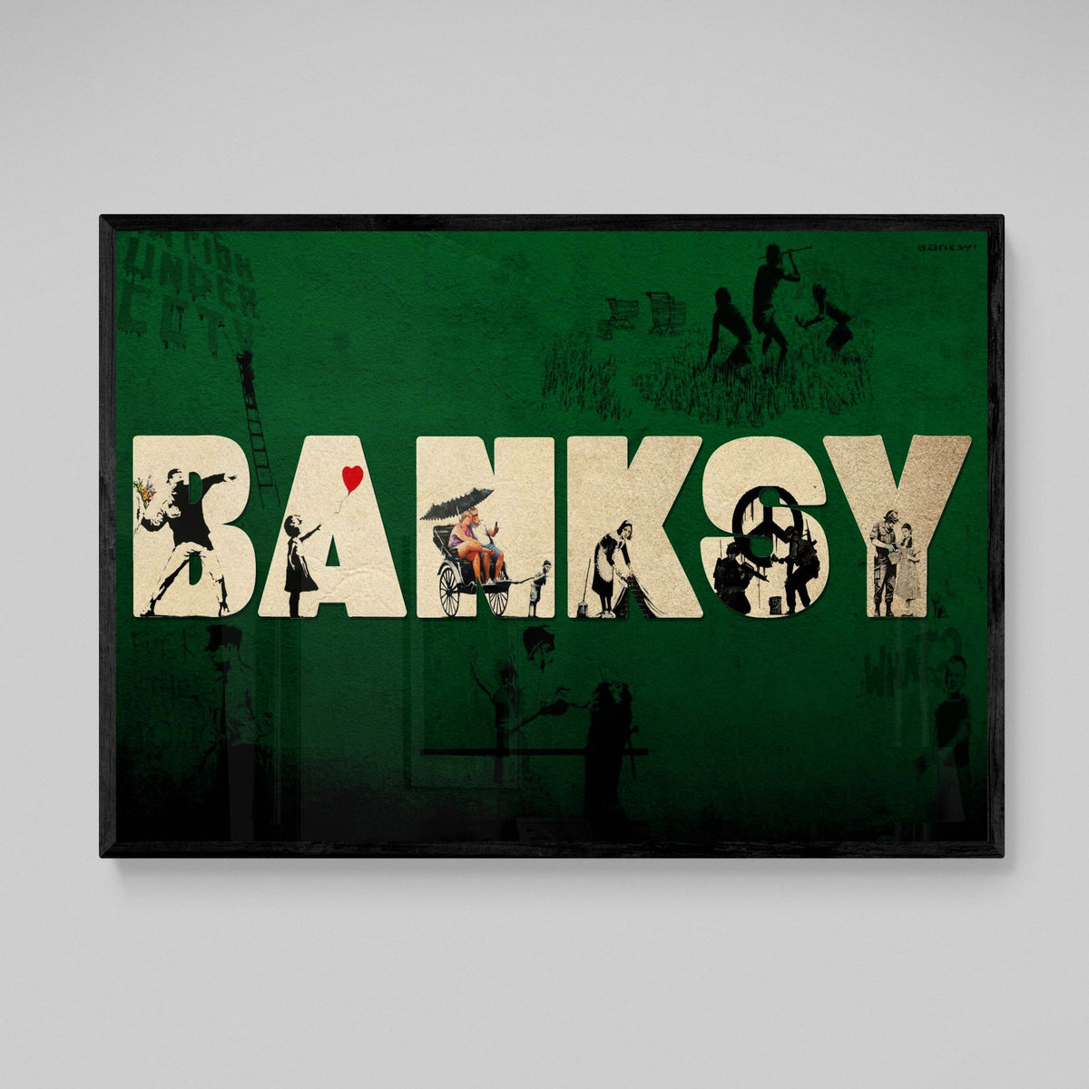 Banksy Wall Art - The Trendy Art