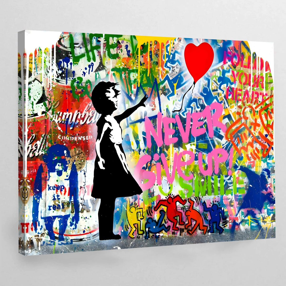 Bansky Street Art Canvas - The Trendy Art