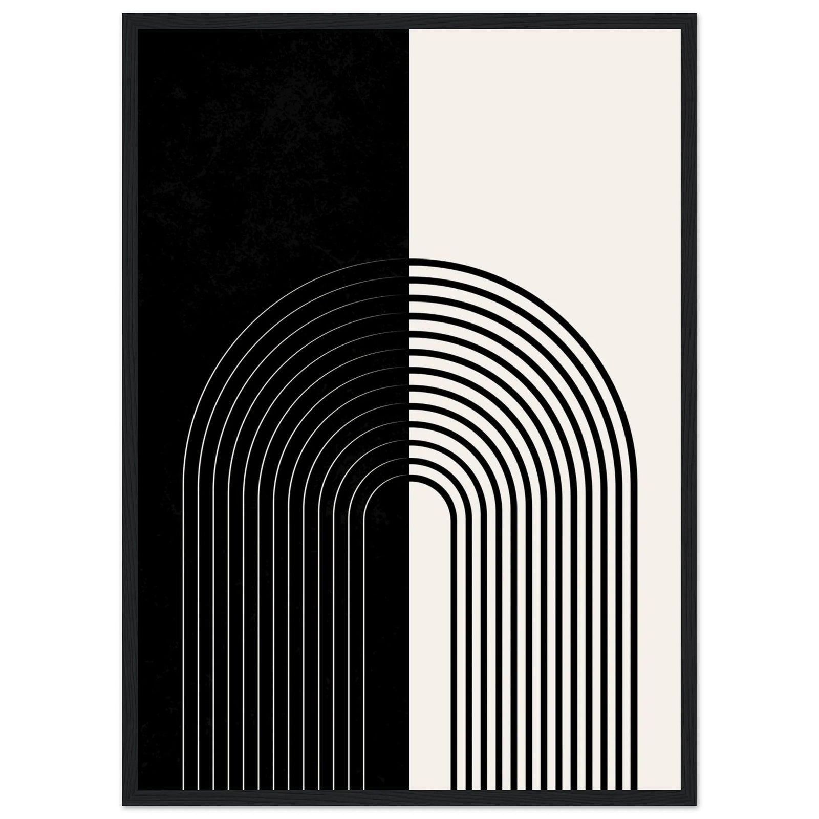 Beige And Black Minimalist Wall Art - The Trendy Art