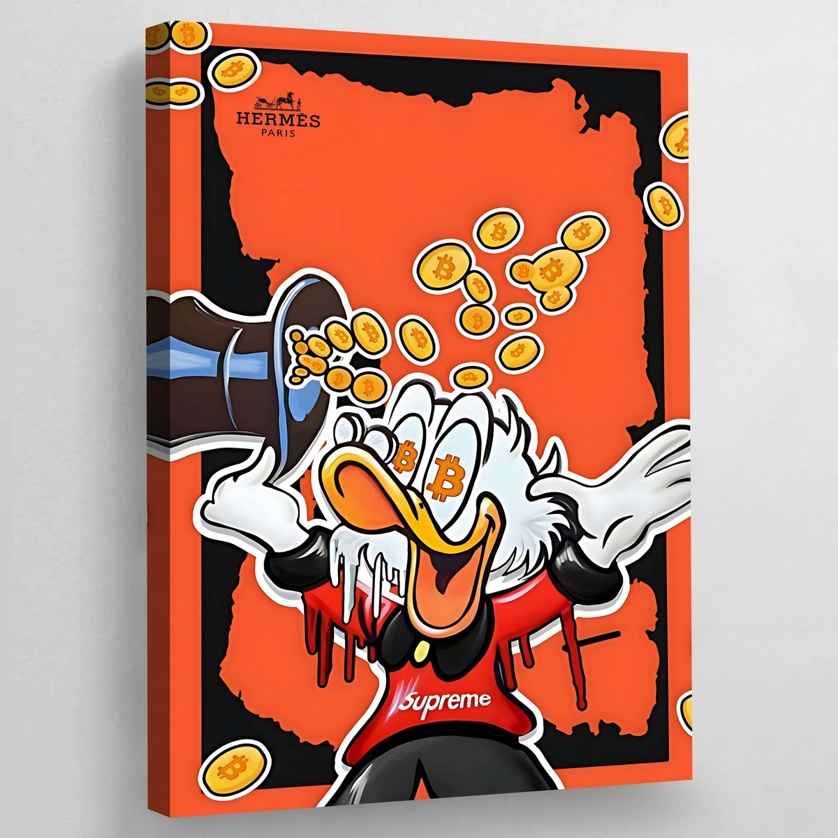 Bitcoin Canvas - The Trendy Art