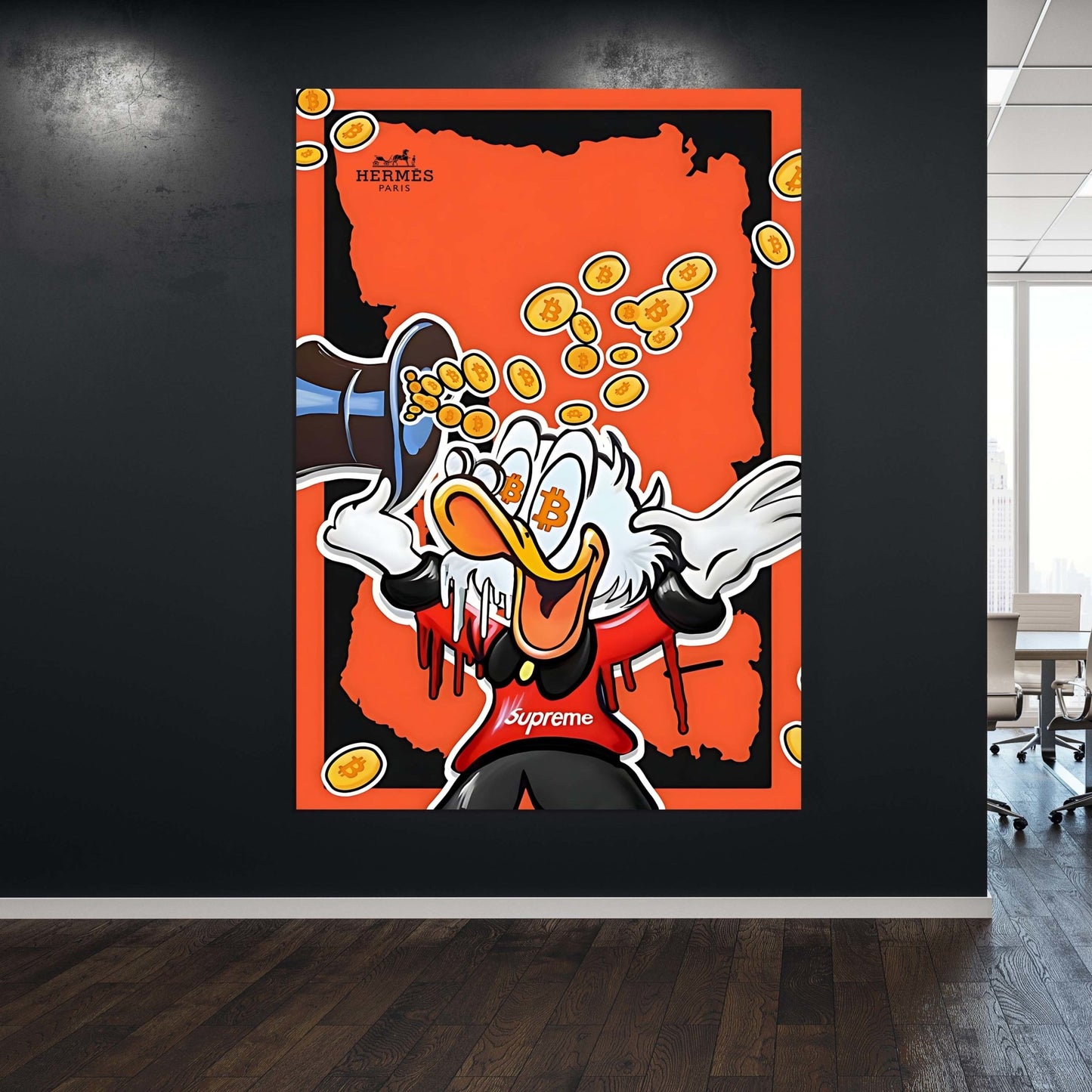 Bitcoin Canvas - The Trendy Art