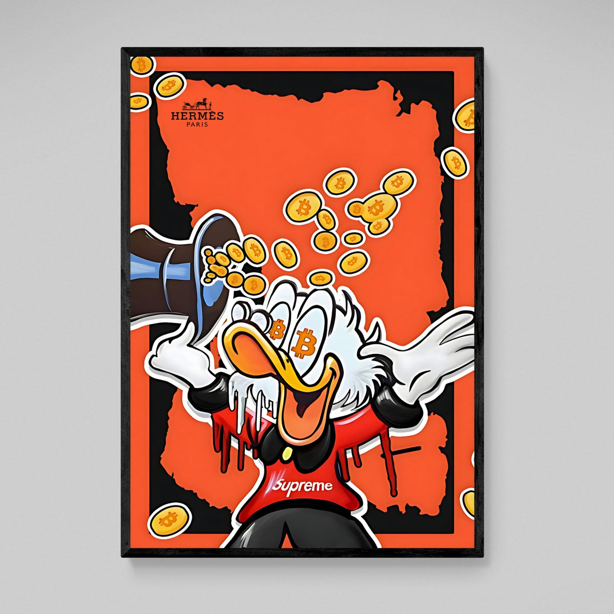 Bitcoin Canvas - The Trendy Art