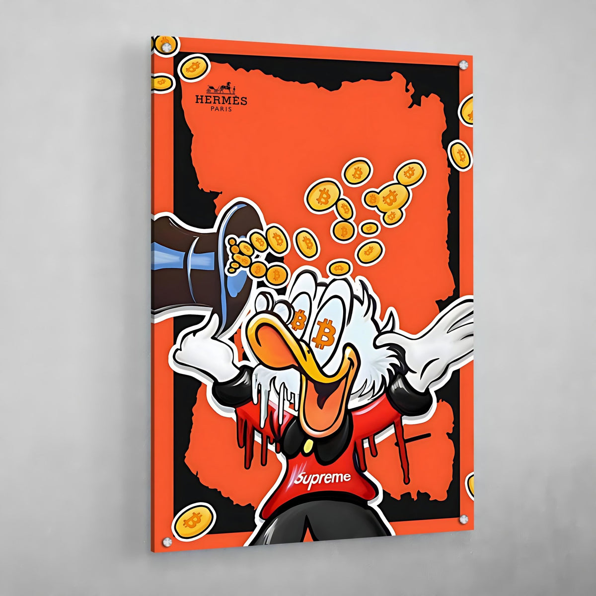 Bitcoin Canvas - The Trendy Art