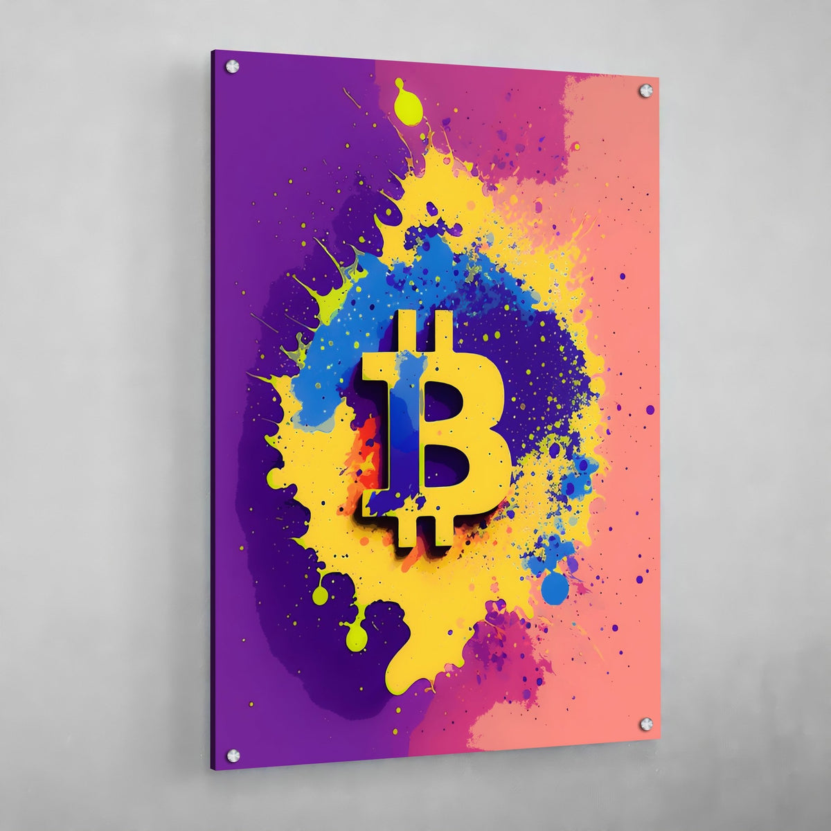 Bitcoin Canvas Wall Art - The Trendy Art