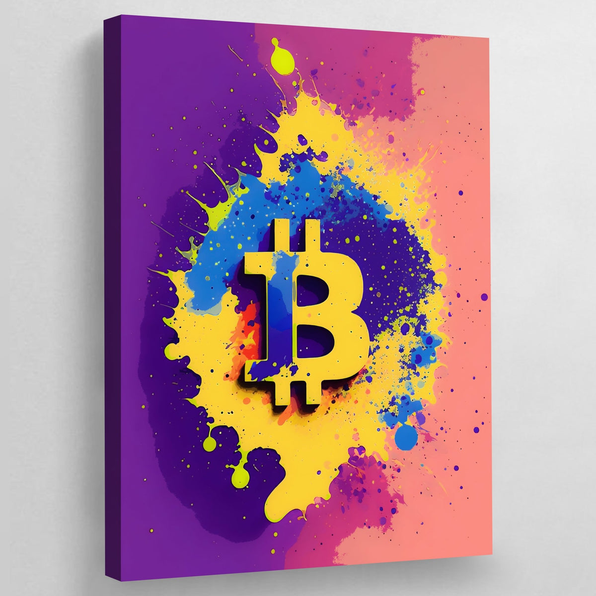 Bitcoin Canvas Wall Art - The Trendy Art