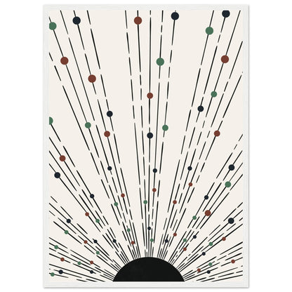 Black And Brown Minimalist Wall Art - The Trendy Art