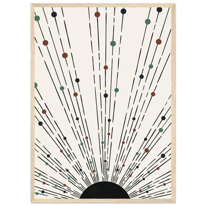 Black And Brown Minimalist Wall Art - The Trendy Art