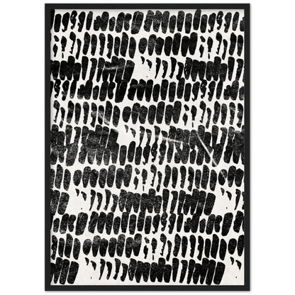 Black and White Boho Wall Art - The Trendy Art