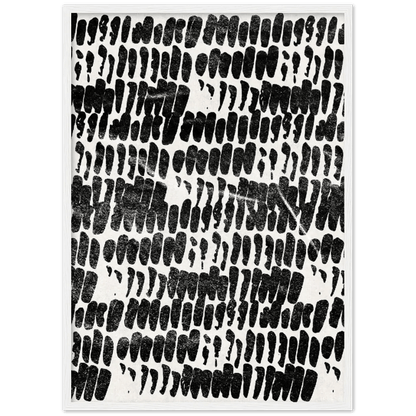 Black and White Boho Wall Art - The Trendy Art