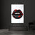 Black Lips Wall Art - The Trendy Art