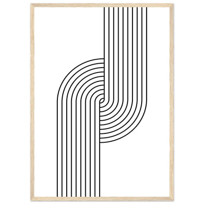 Black Minimalist Poster - The Trendy Art