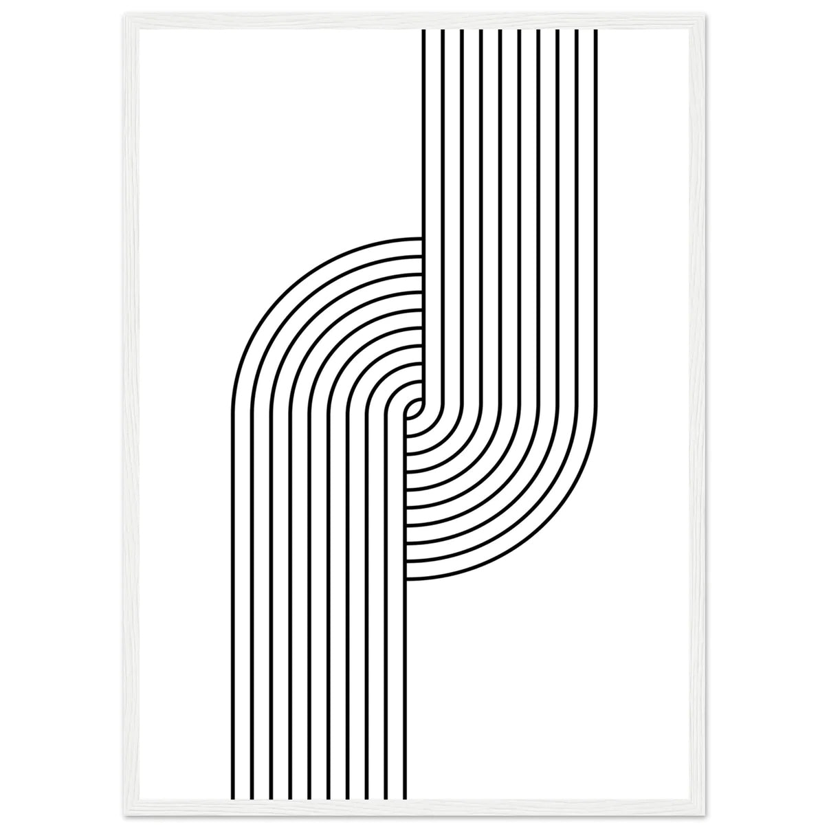 Black Minimalist Poster - The Trendy Art