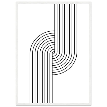 Black Minimalist Poster - The Trendy Art