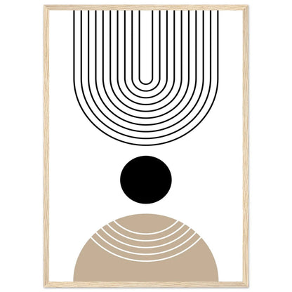 Black Minimalist Print - The Trendy Art
