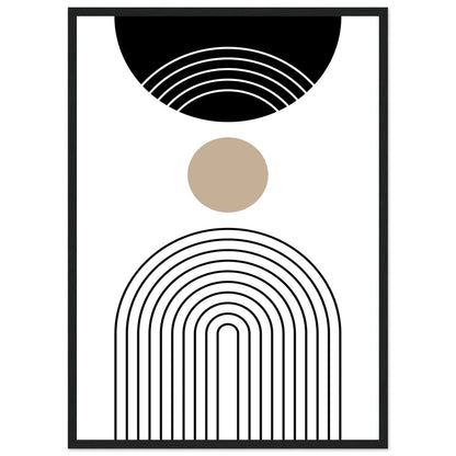 Black Minimalist Wall Art - The Trendy Art