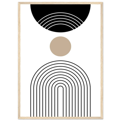 Black Minimalist Wall Art - The Trendy Art