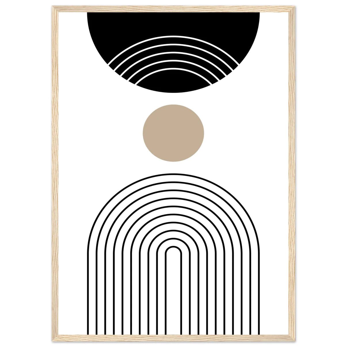 Black Minimalist Wall Art - The Trendy Art