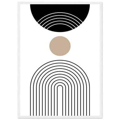 Black Minimalist Wall Art - The Trendy Art