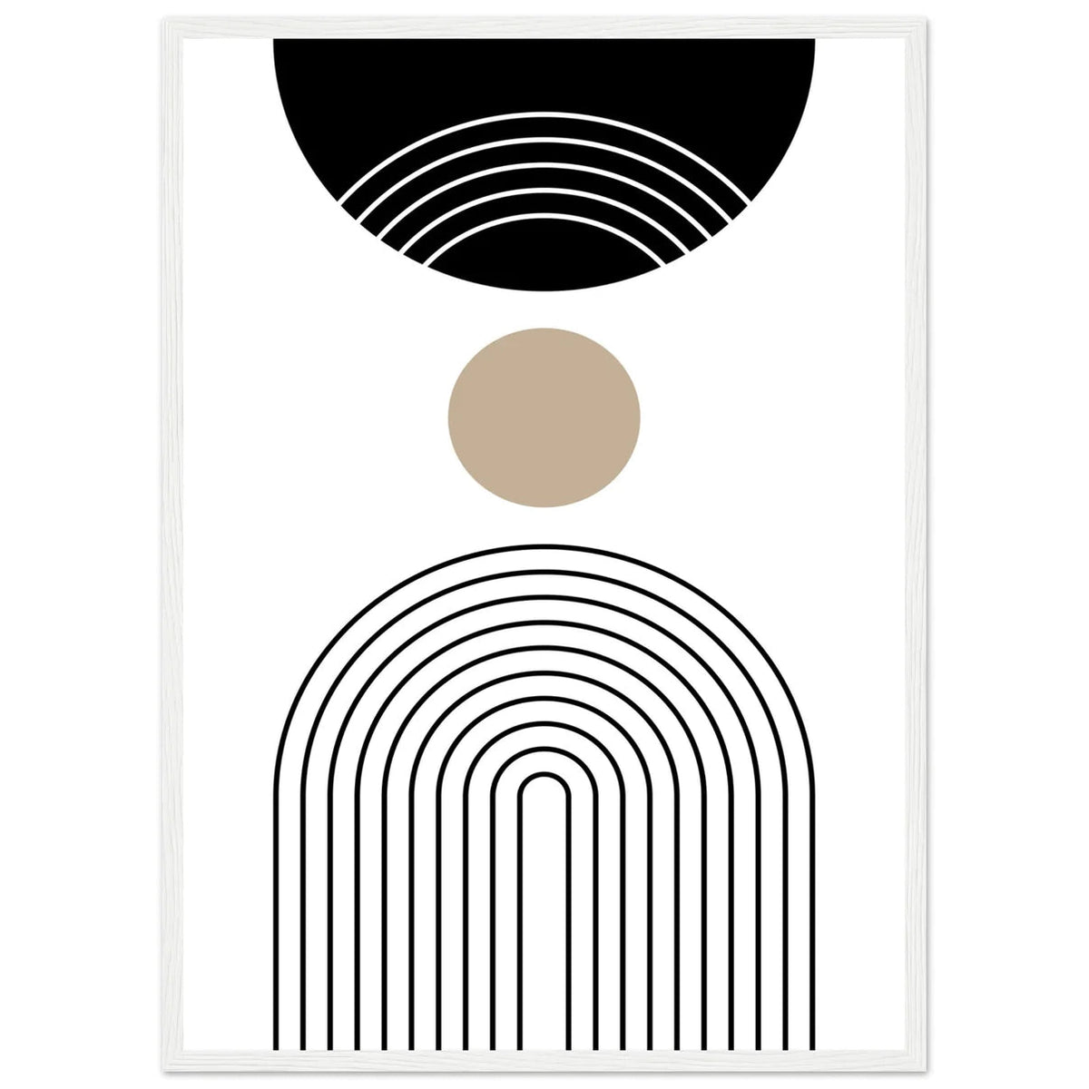 Black Minimalist Wall Art - The Trendy Art