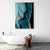 Blue and Gold Marble Wall Art - The Trendy Art