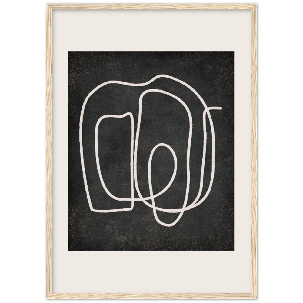 Boho Abstract Wall Art - The Trendy Art